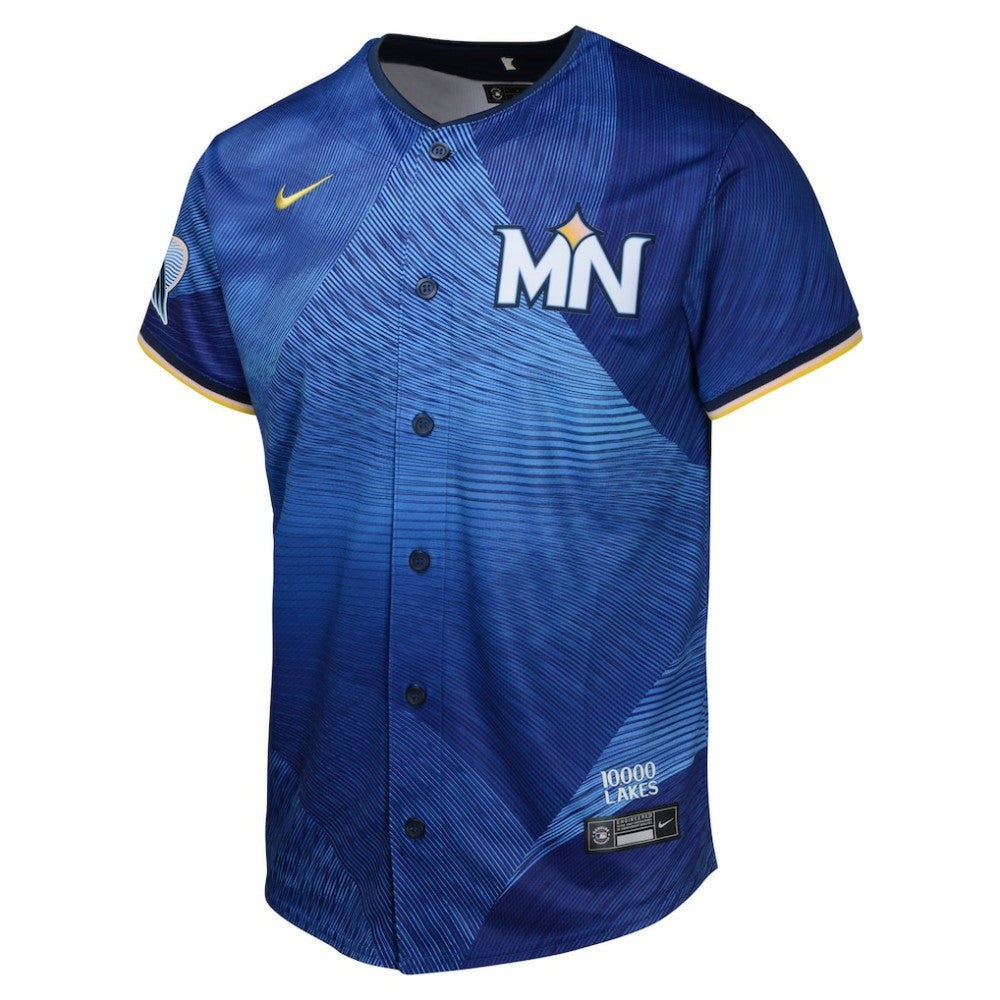 Minnesota Twins Nike Youth 2024 City Connect Limited Jersey - Royal Jerseys