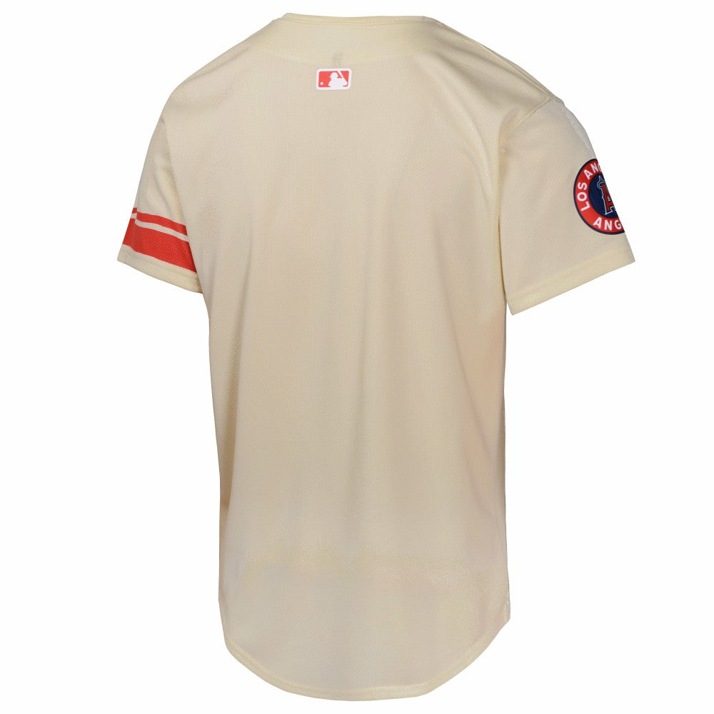 Los Angeles Angels Nike Youth City Connect Limited Jersey - Cream Jerseys