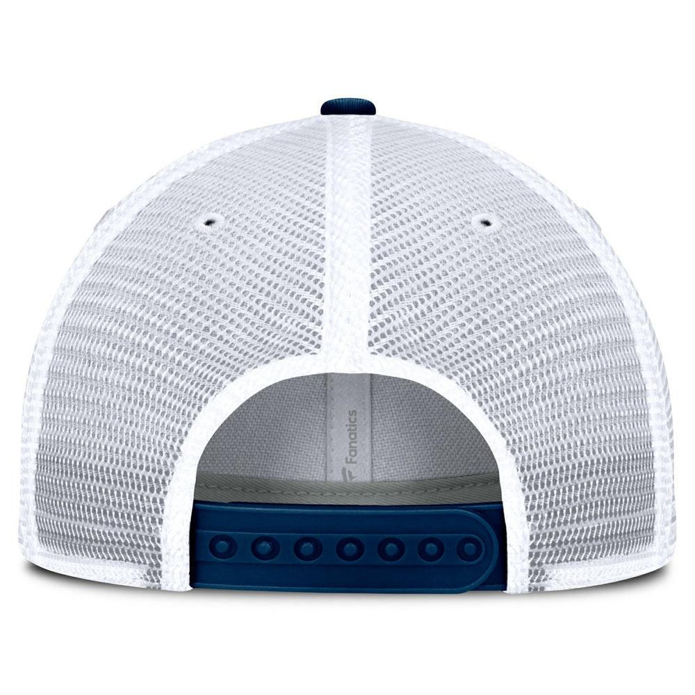 Houston Texans Trucker Adjustable Hat - Navy/White Hats