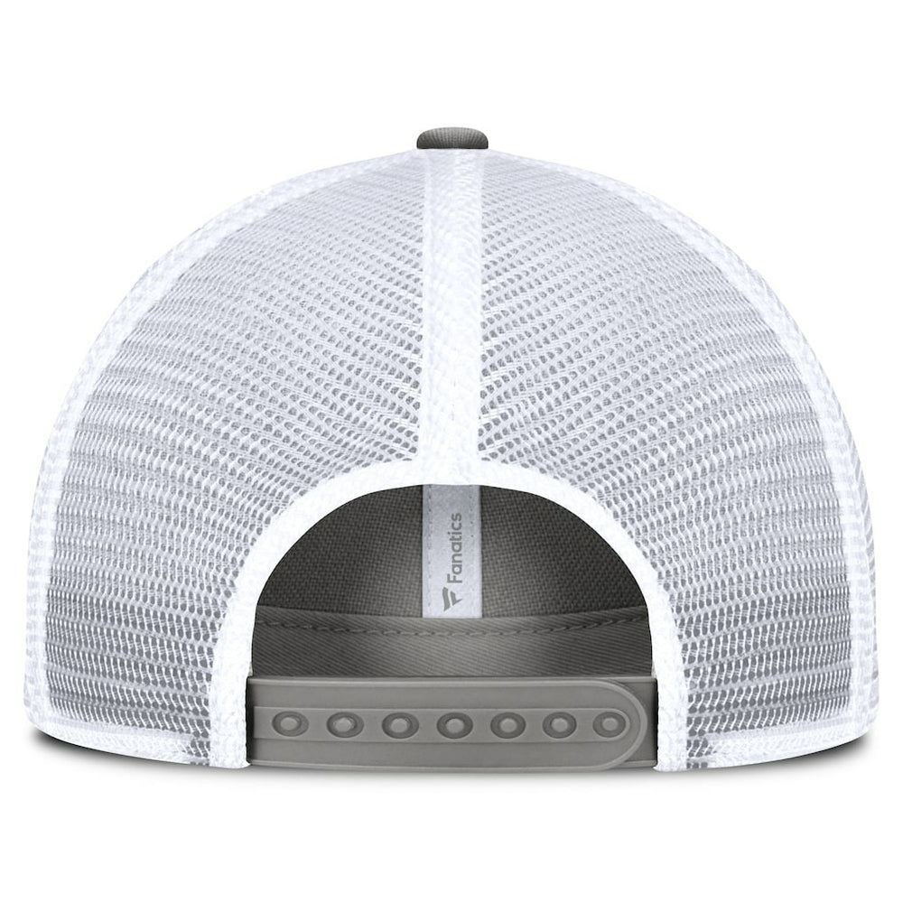 Detroit Lions Trucker Adjustable Hat - Gray/White Hats