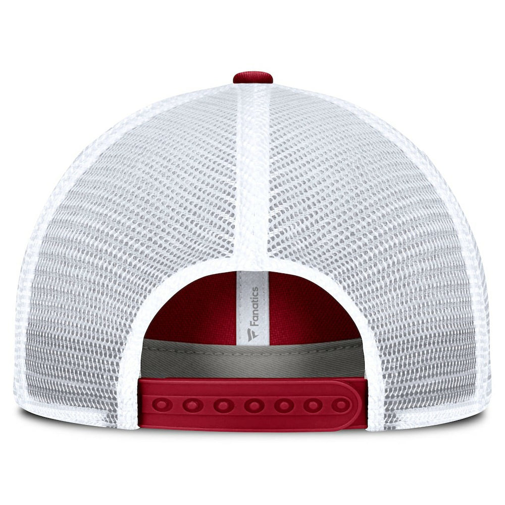 Atlanta Falcons Trucker Adjustable Hat - Red/White Hats