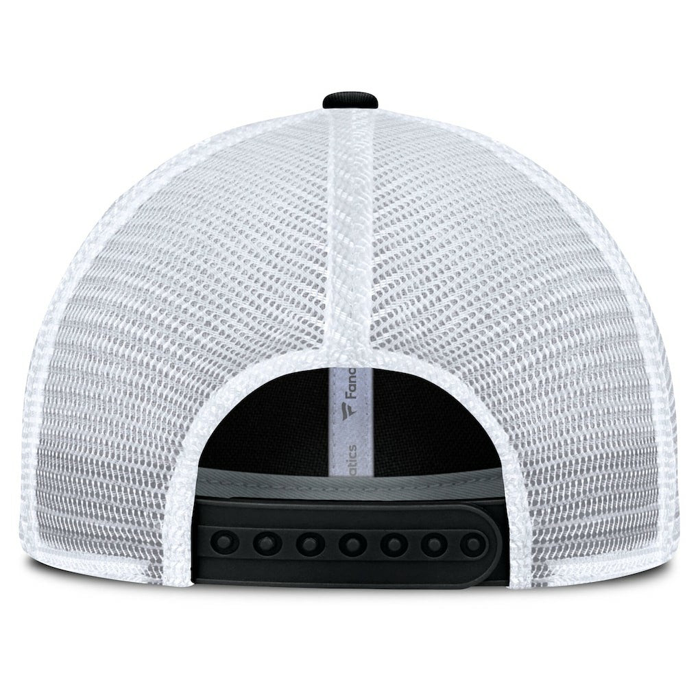 Atlanta Falcons Trucker Adjustable Hat - Black/White Hats