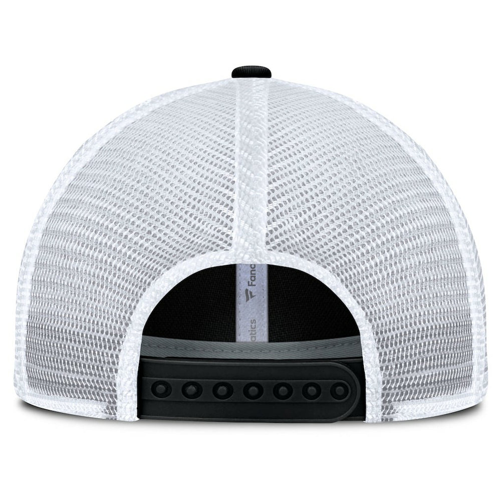 Atlanta Falcons Trucker Adjustable Hat - Black/White Hats