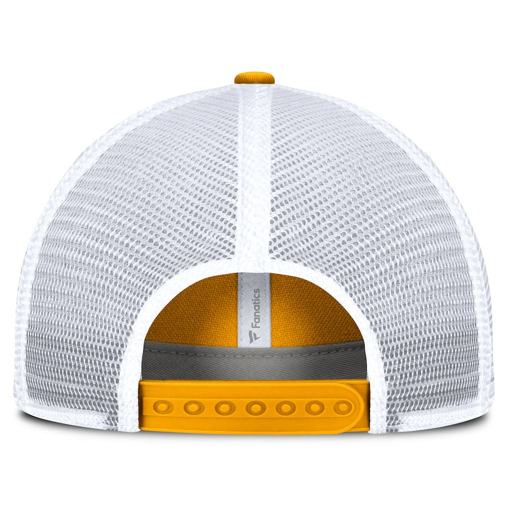 Los Angeles Chargers Trucker Adjustable Hat - Gold/White Hats