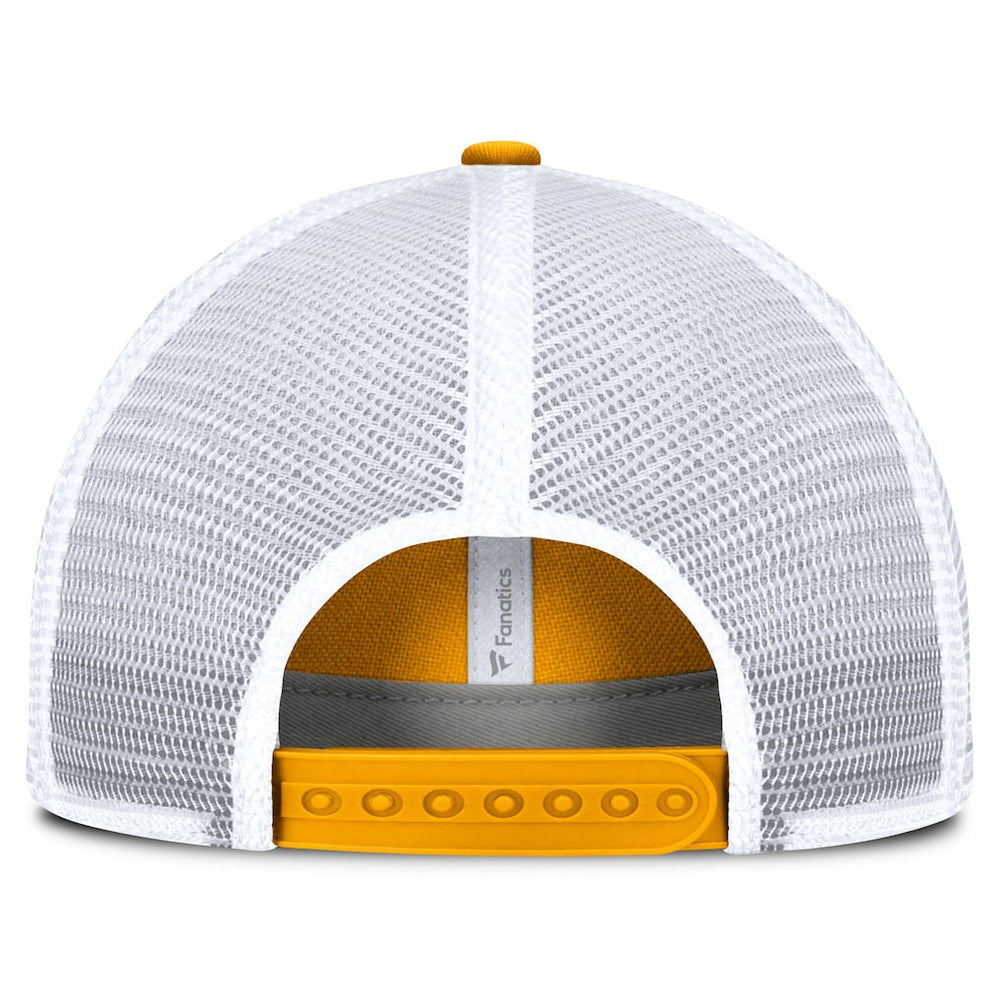 Los Angeles Chargers Trucker Adjustable Hat - Gold/White Hats