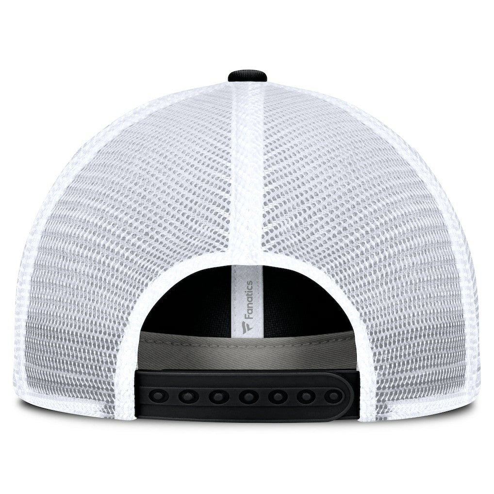 San Francisco 49ers Trucker Adjustable Hat - Black/White Hats