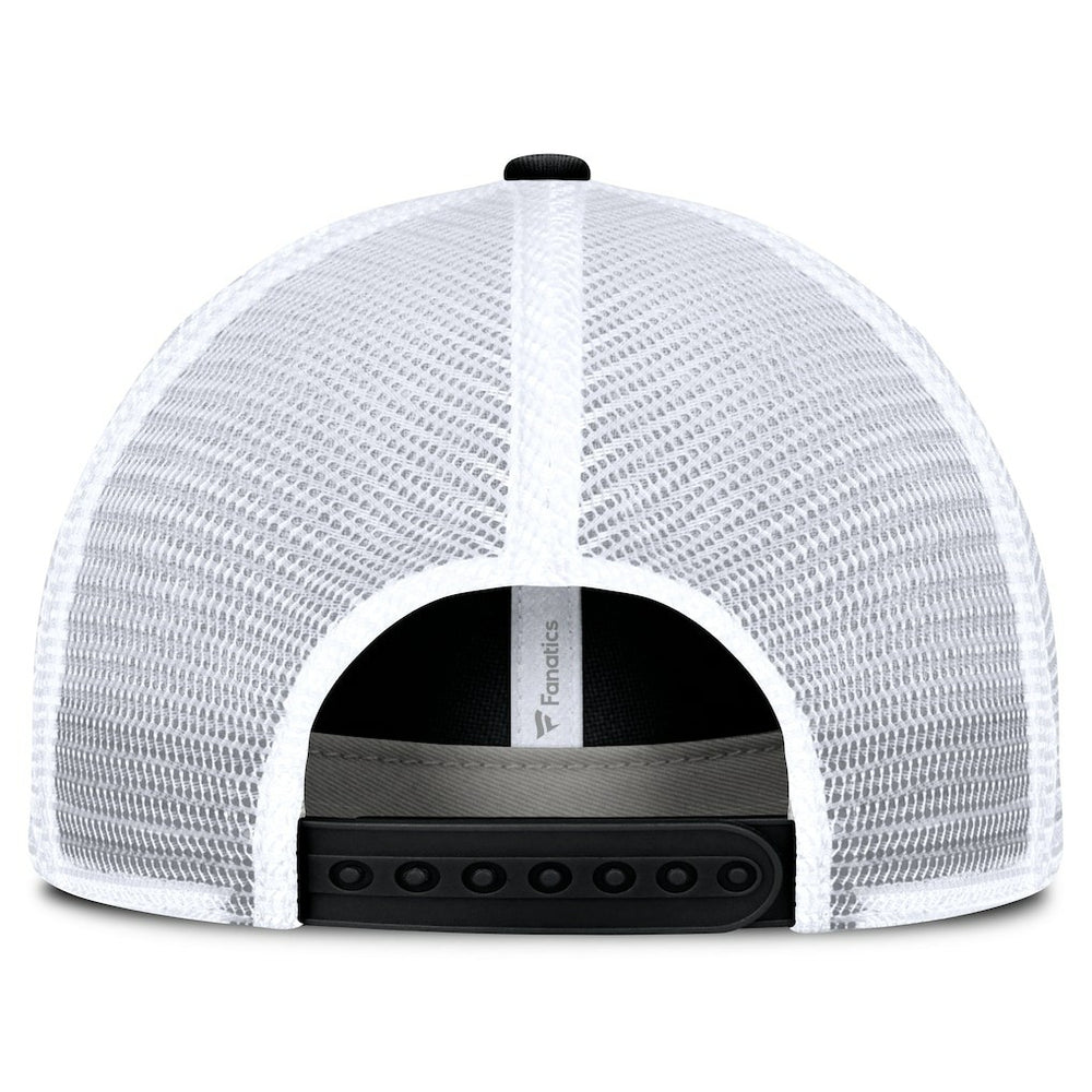 San Francisco 49ers Trucker Adjustable Hat - Black/White Hats