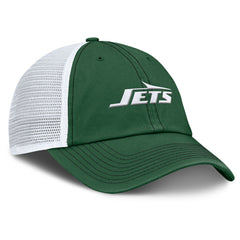 New York Jets Trucker Adjustable Hat - Green/White Hats