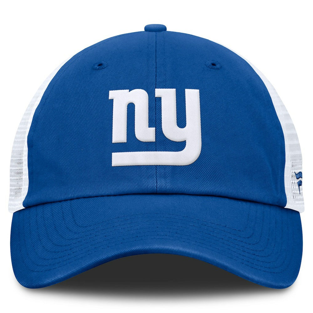 New York Giants Vintage Trucker Adjustable Hat - Royal/White Hats