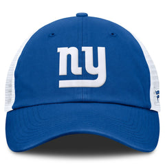 New York Giants Vintage Trucker Adjustable Hat - Royal/White Hats