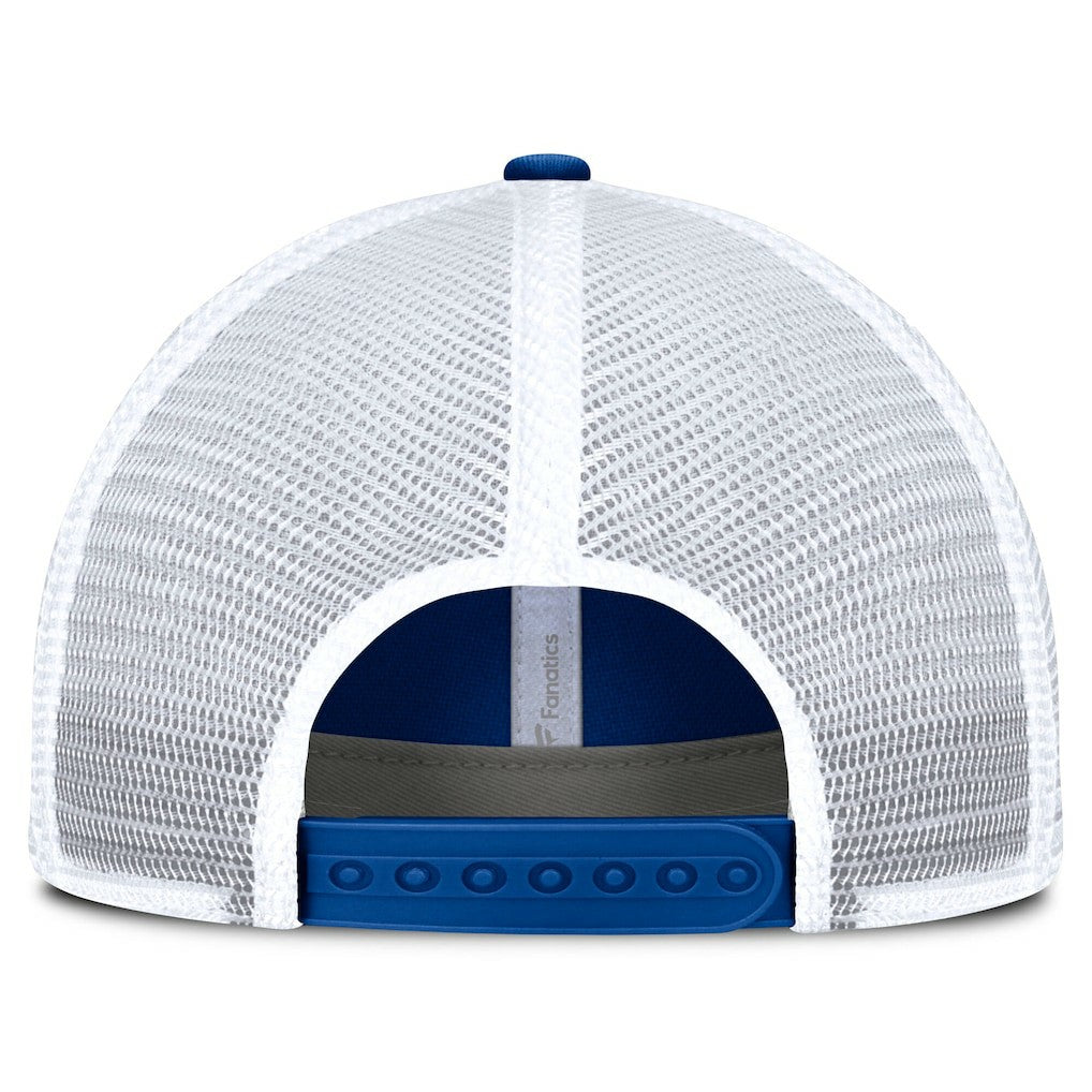 New York Giants Vintage Trucker Adjustable Hat - Royal/White Hats