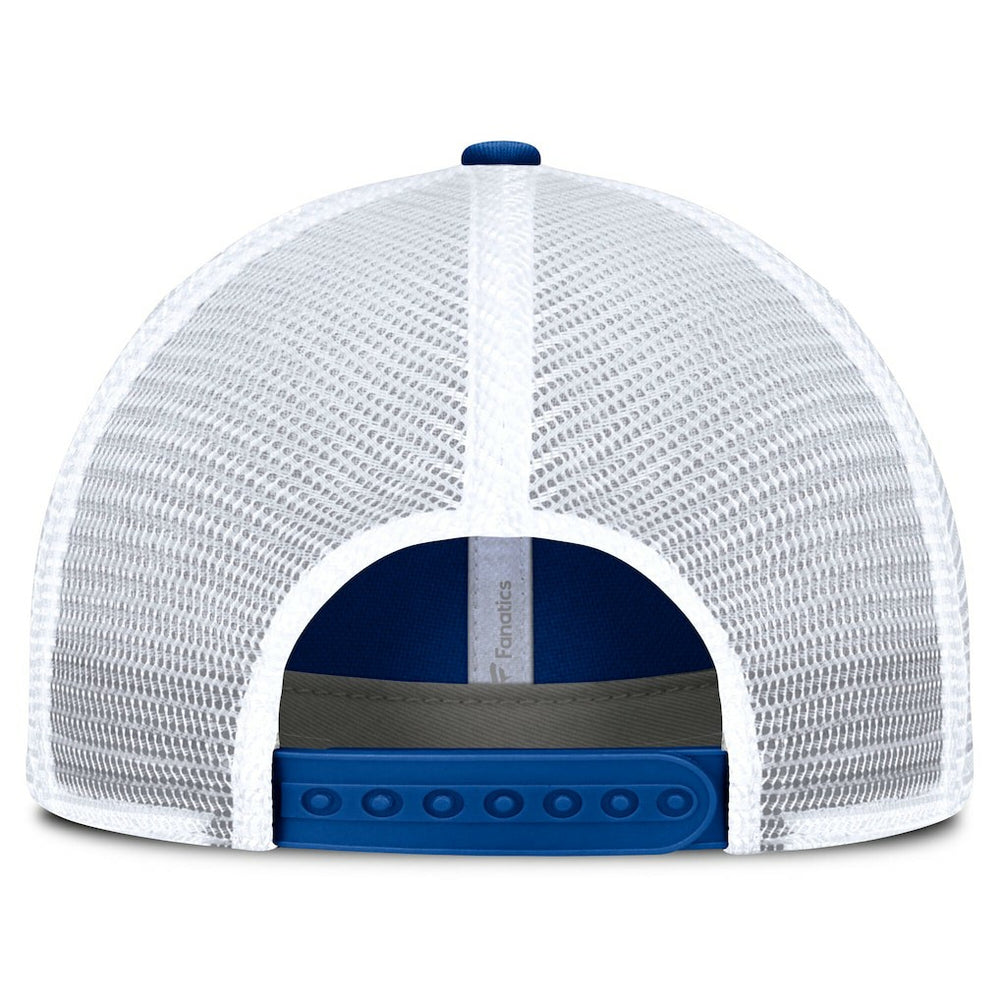 New York Giants Vintage Trucker Adjustable Hat - Royal/White Hats