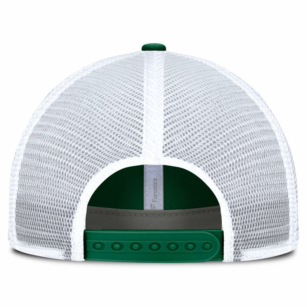 New York Jets Vintage Trucker Adjustable Hat - Kelly Green/White Hats