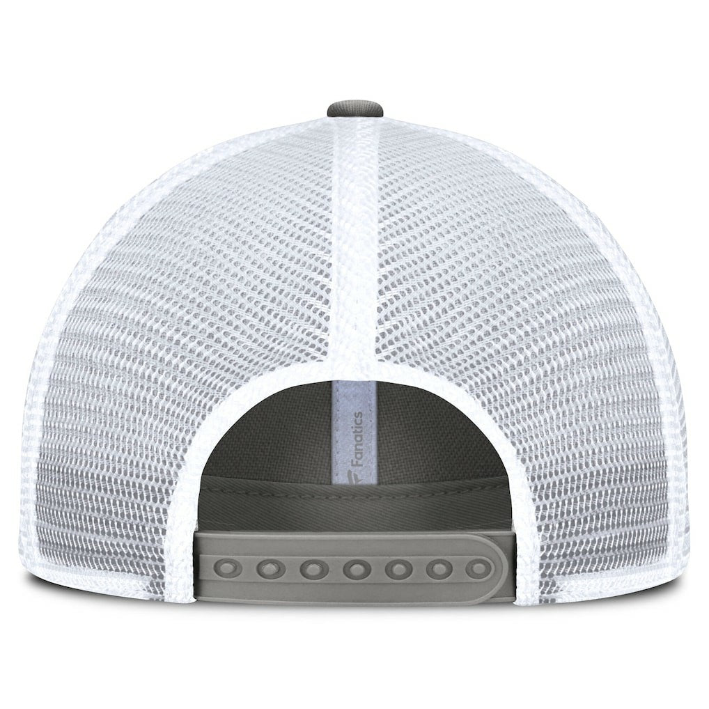 Philadelphia Eagles Vintage Trucker Adjustable Hat - Gray/White Hats
