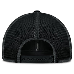 Las Vegas Raiders Basic Black on Black Trucker Adjustable Hat