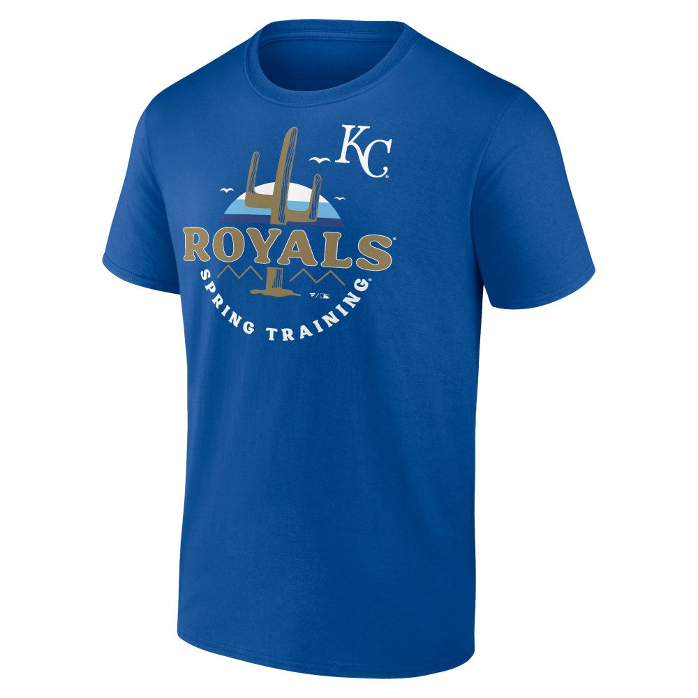 Kansas City Royals MLB Spring Training Sunrise T-Shirt - Royal T-shirts