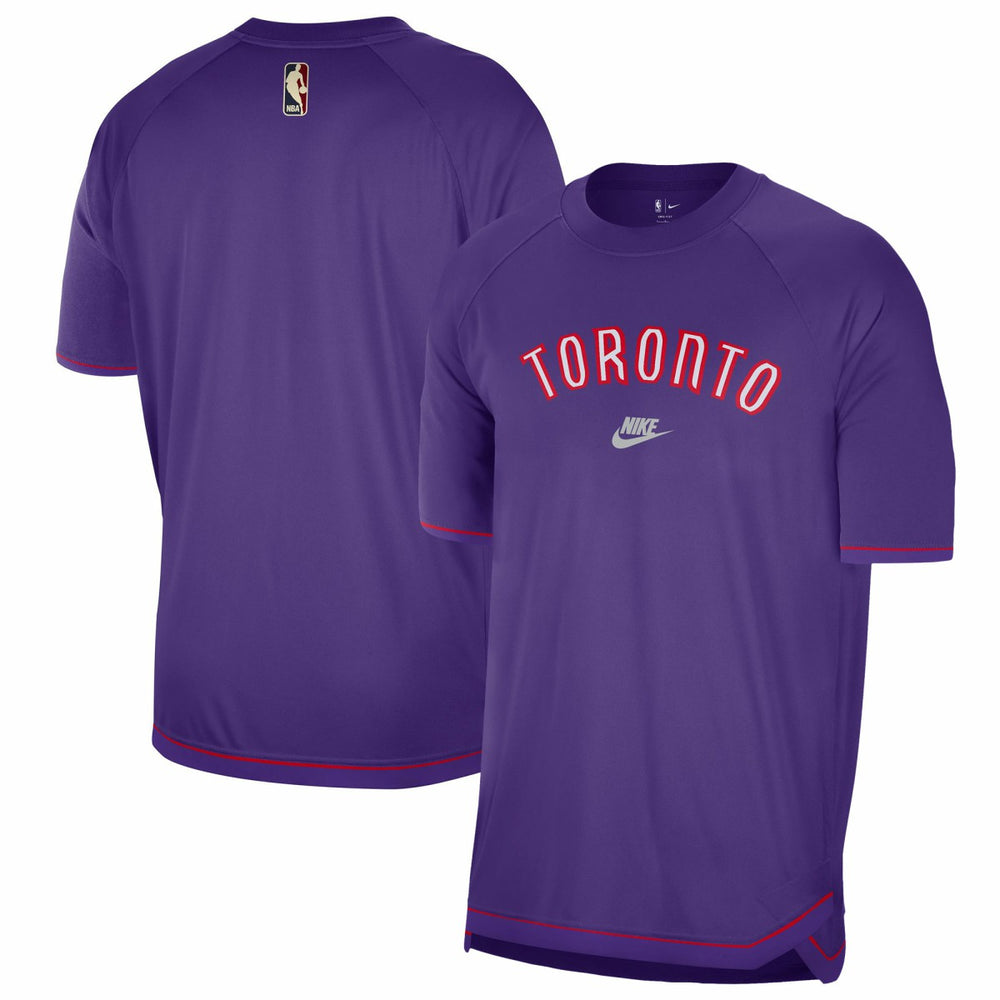 Toronto Raptors 2024/25 Classic Edition Pregame Shooting T-Shirt Purple - Nike