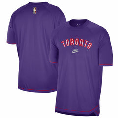Toronto Raptors 2024/25 Classic Edition Pregame Shooting T-Shirt Purple - Nike