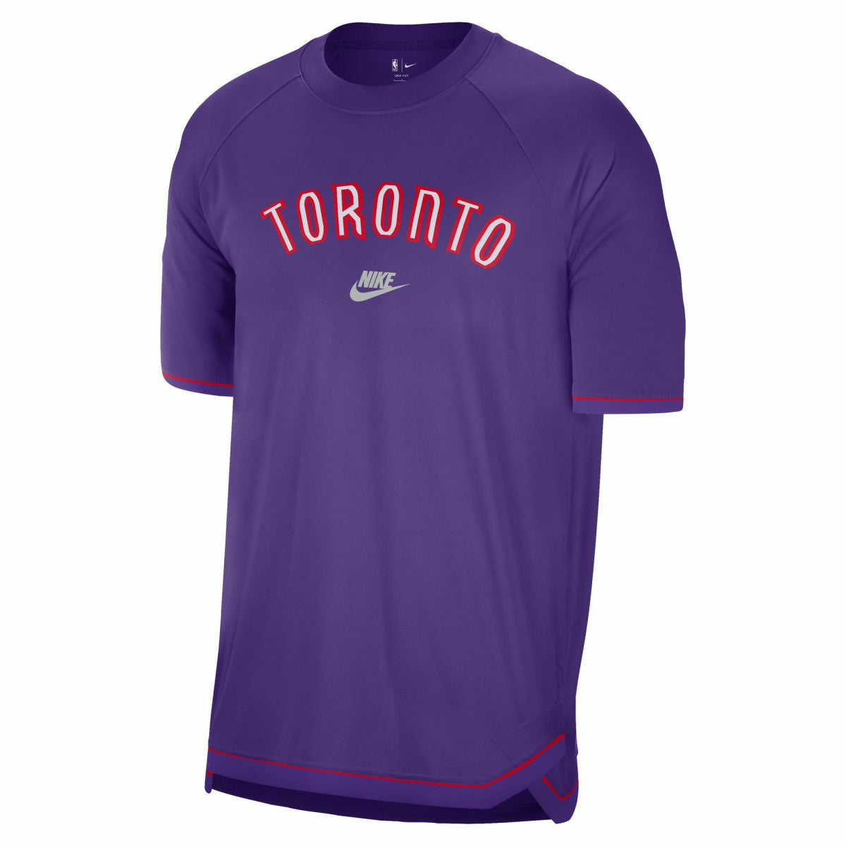 Toronto Raptors 2024/25 Classic Edition Pregame Shooting T-Shirt Purple - Nike