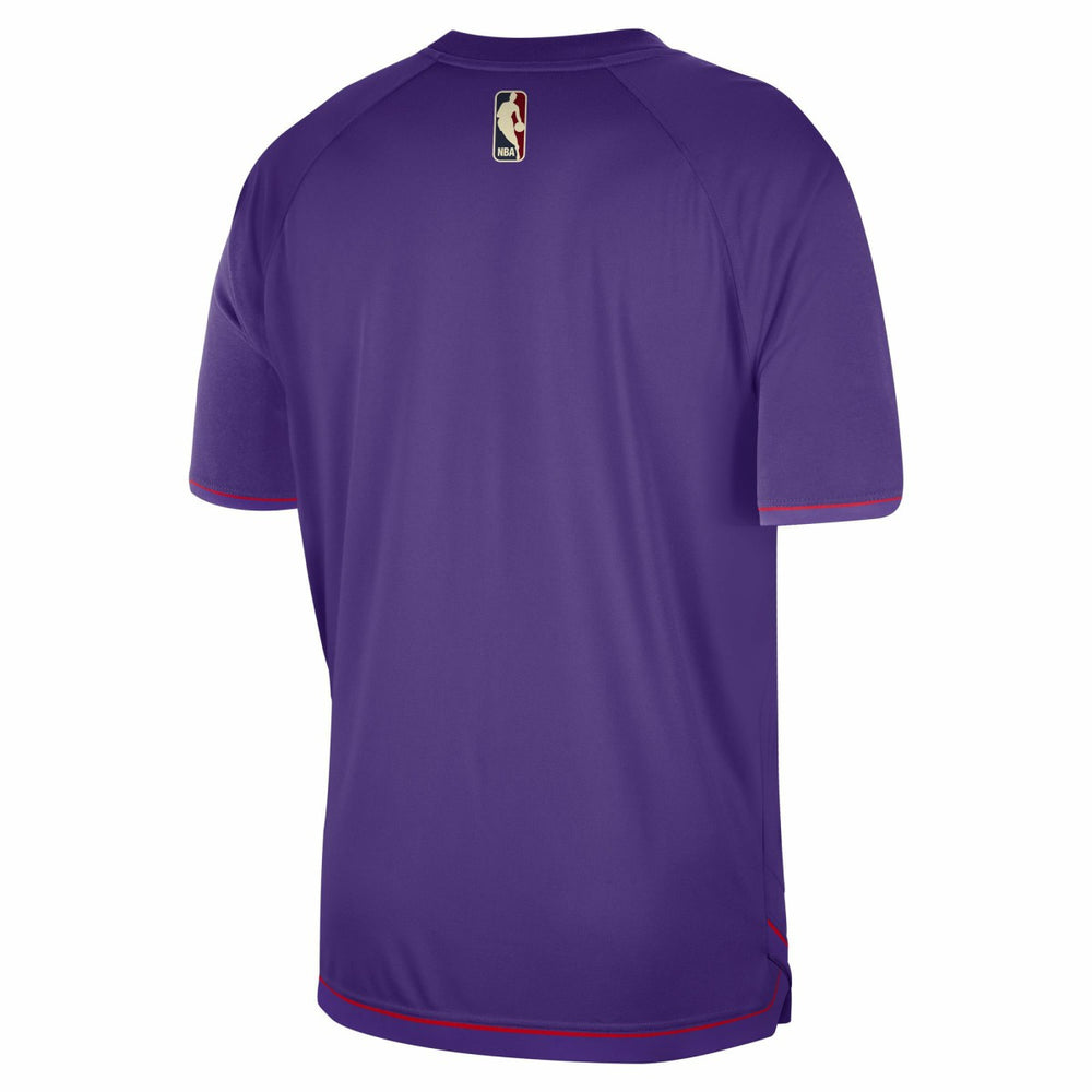 Toronto Raptors 2024/25 Classic Edition Pregame Shooting T-Shirt Purple - Nike