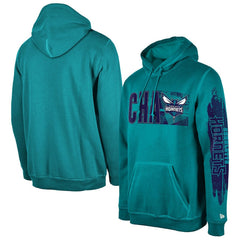 Charlotte Hornets Tip-Off Collection Pullover Hoodie Teal - New Era