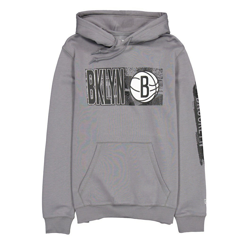 Brooklyn Nets Tip-Off Collection Pullover Hoodie Charcoal - New Era