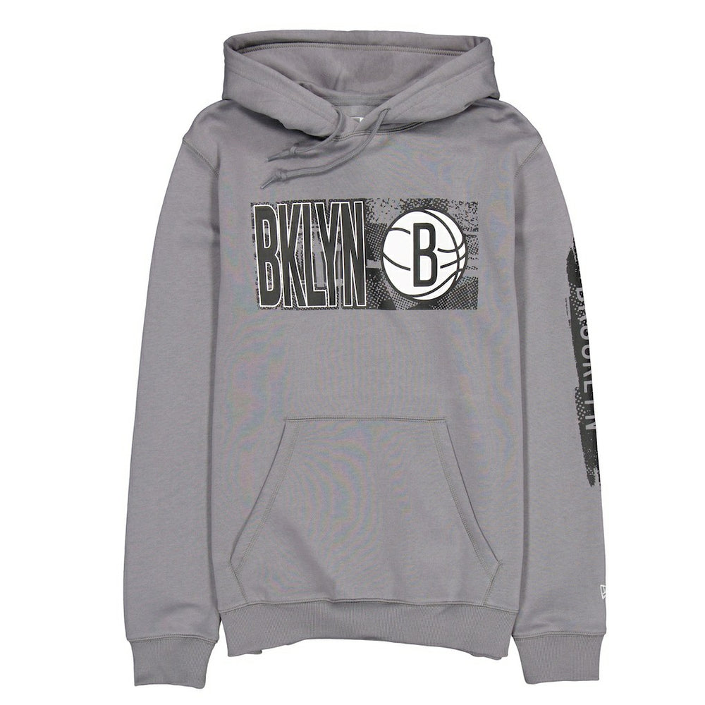 Brooklyn Nets Tip-Off Collection Pullover Hoodie Charcoal - New Era