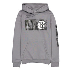 Brooklyn Nets Tip-Off Collection Pullover Hoodie Charcoal - New Era