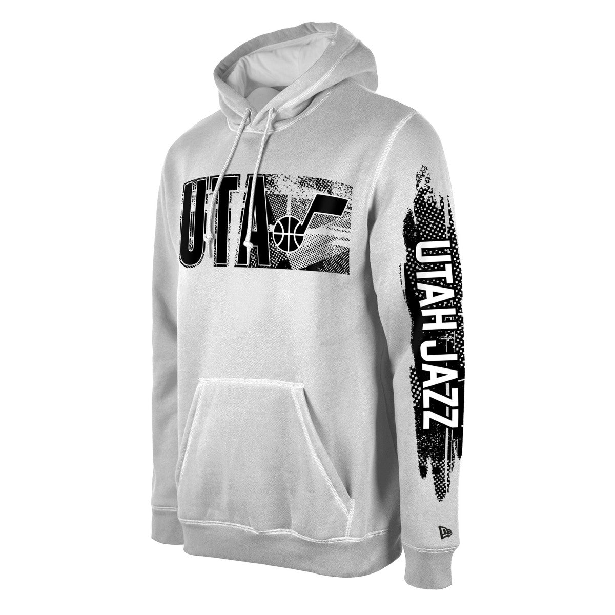 Utah Jazz Tip-Off Collection Pullover Hoodie White - New Era