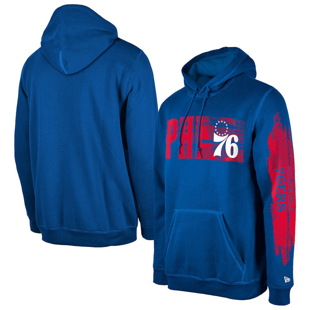 Philadelphia 76ers Tip-Off Collection Pullover Hoodie Royal - New Era