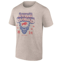 Luke Combs x Buffalo Bills Growin' Up and Gettin' Old Tour T-Shirt - Tan T-shirts