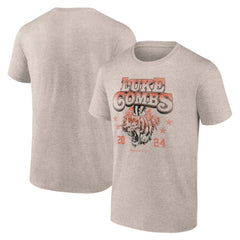 Luke Combs x Cincinnati Bengals Growin' Up and Gettin' Old Tour T-Shirt - Tan T-shirts