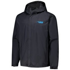 Carolina Panthers Dunbrooke Tropic Waterproof Packable Full-Zip Hoodie Jacket  - Black Hoodies