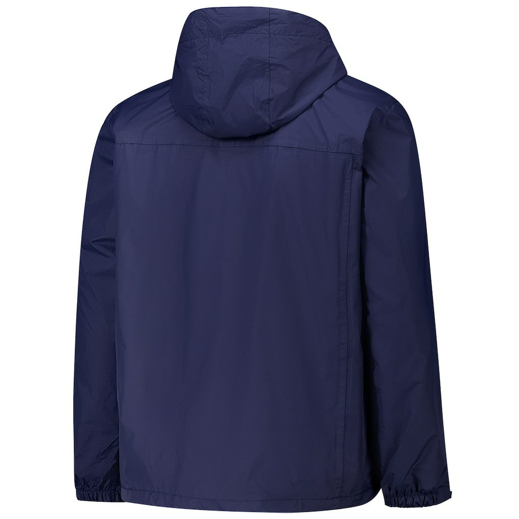 Denver Broncos Dunbrooke Tropic Waterproof Packable Full-Zip Hoodie Jacket  - Navy Hoodies