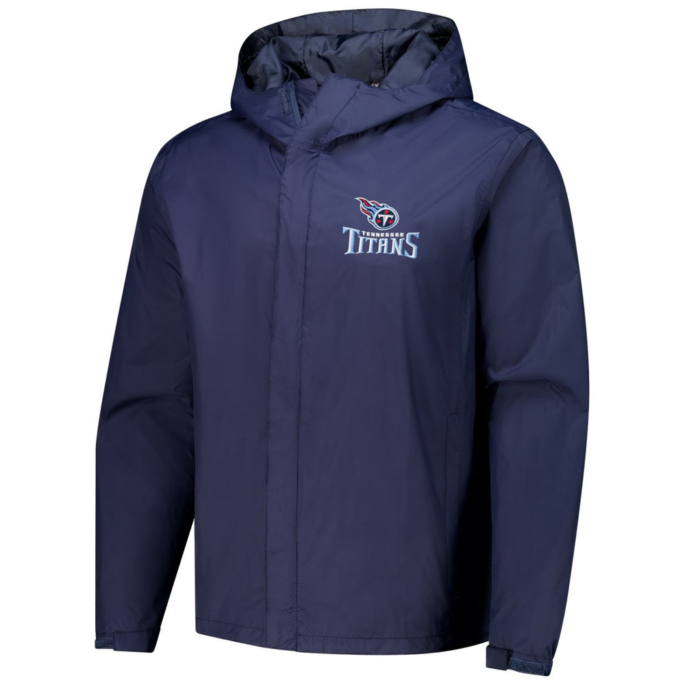 Tennessee Titans Dunbrooke Tropic Waterproof Packable Full-Zip Hoodie Jacket  - Navy Hoodies