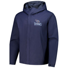 Tennessee Titans Dunbrooke Tropic Waterproof Packable Full-Zip Hoodie Jacket  - Navy Hoodies