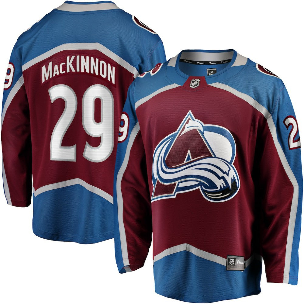 Nathan MacKinnon Colorado Avalanche Fanatics Home Breakaway Jersey - Burgundy | US 201333806