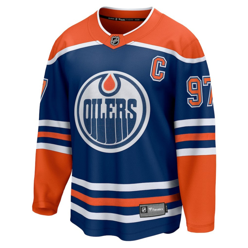 Connor McDavid Edmonton Oilers Fanatics Home Breakaway Jersey - Royal | US 201333807