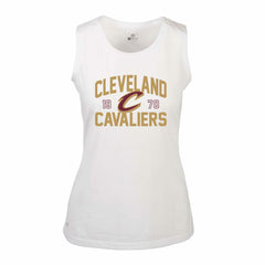 Cleveland Cavaliers Levelwear Women's Macy Tank Top White