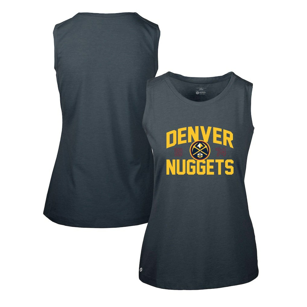 Denver Nuggets Levelwear Women's Macy Tank Top Navy