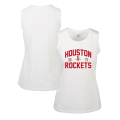 Houston Rockets Levelwear Women's Macy Tank Top White