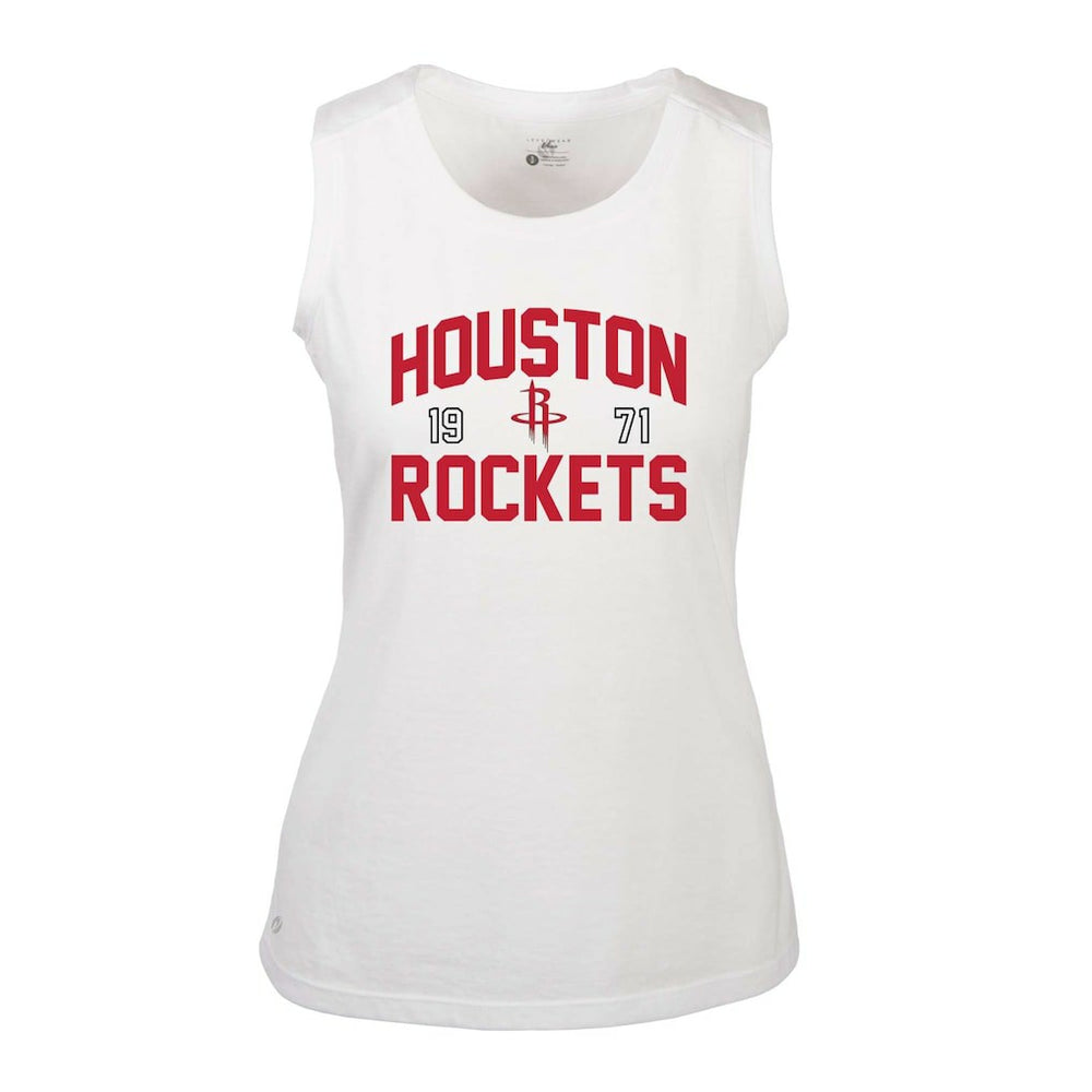 Houston Rockets Levelwear Women's Macy Tank Top White