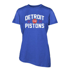 Detroit Pistons Levelwear Women's Birch T-Shirt Blue