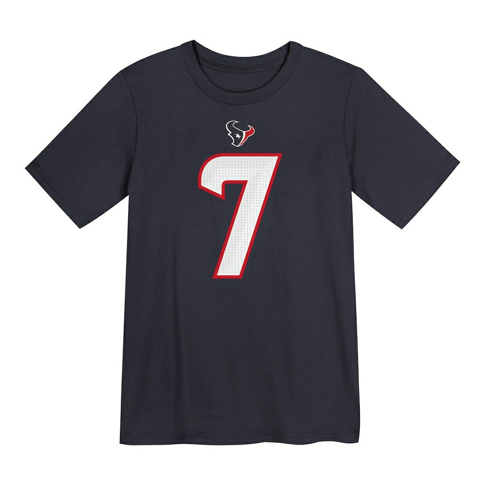 C.J. Stroud Houston Texans Preschool Player Name & Number T-Shirt - Navy T-shirts