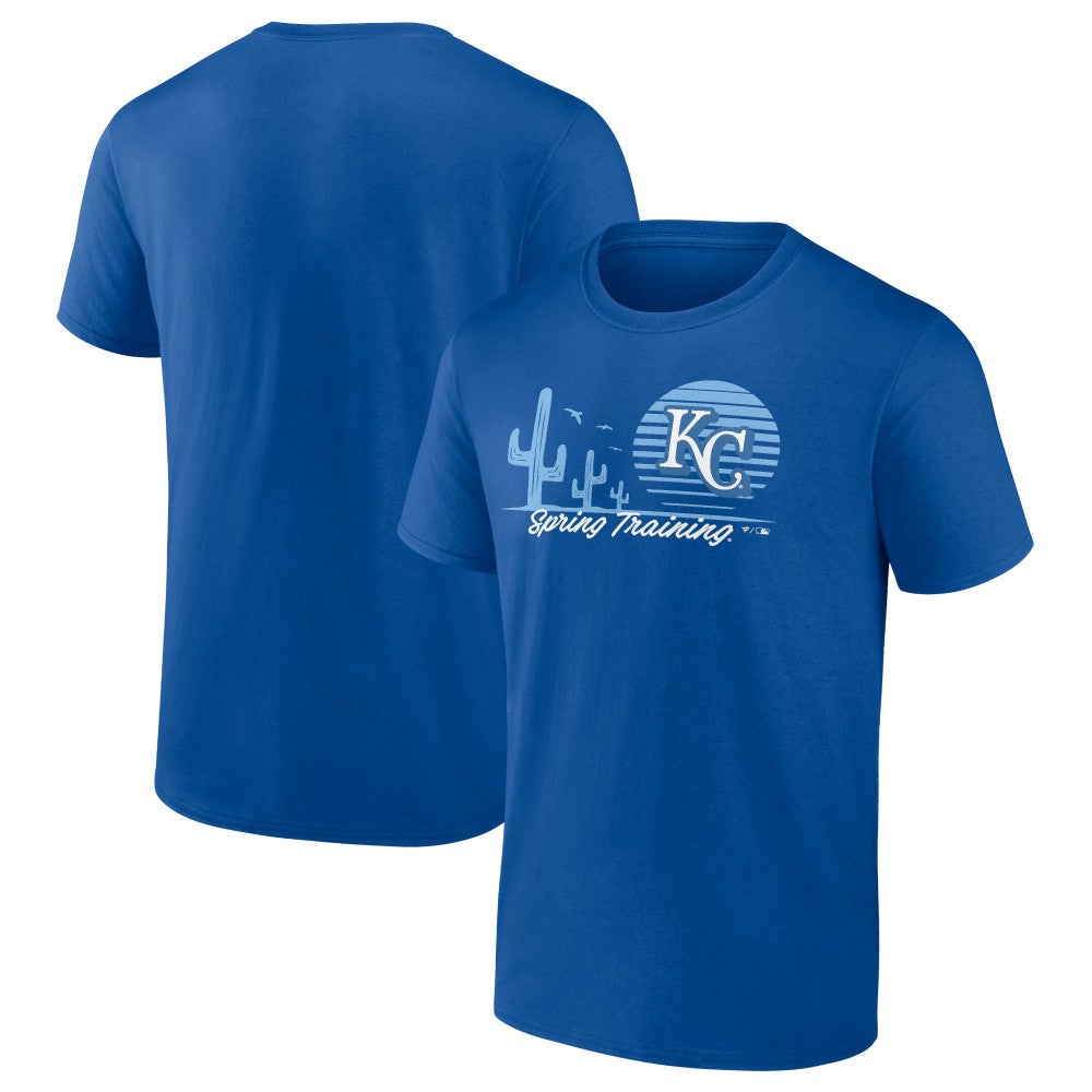 Kansas City Royals Horizon Line T-Shirt - Royal T-shirts