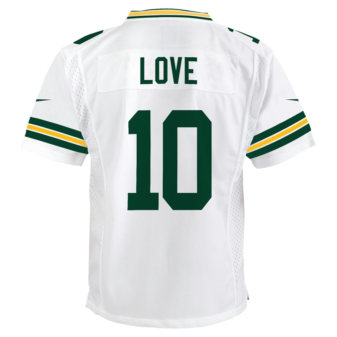 Jordan Love Green Bay Packers Youth Game Jersey - White Jerseys