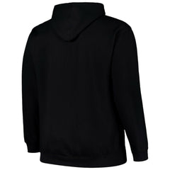 Minnesota Twins   Stack Fleece Pullover Hoodie - Black Hoodies