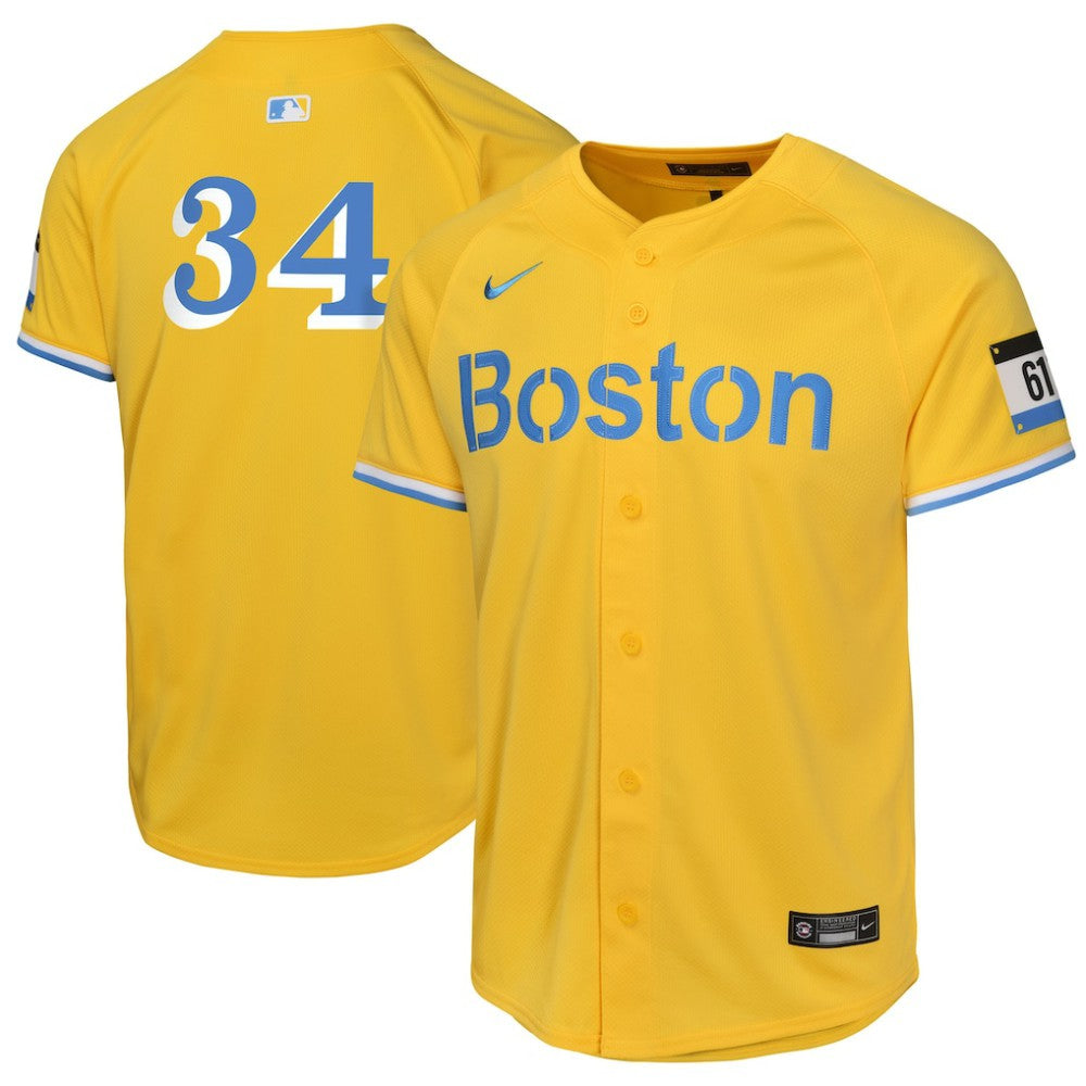 David Ortiz Boston Red Sox Nike Youth City Connect Limited Player Jersey - Gold Jerseys