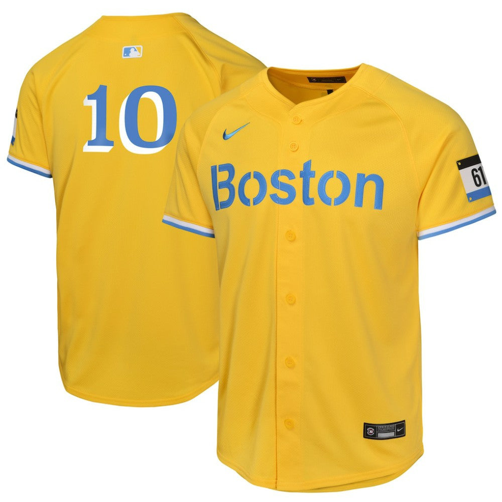 Trevor Story Boston Red Sox Nike Youth City Connect Limited Player Jersey - Gold Jerseys