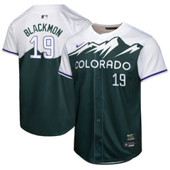 Charlie Blackmon Colorado Rockies Nike Youth City Connect Limited Player Jersey - Green Jerseys